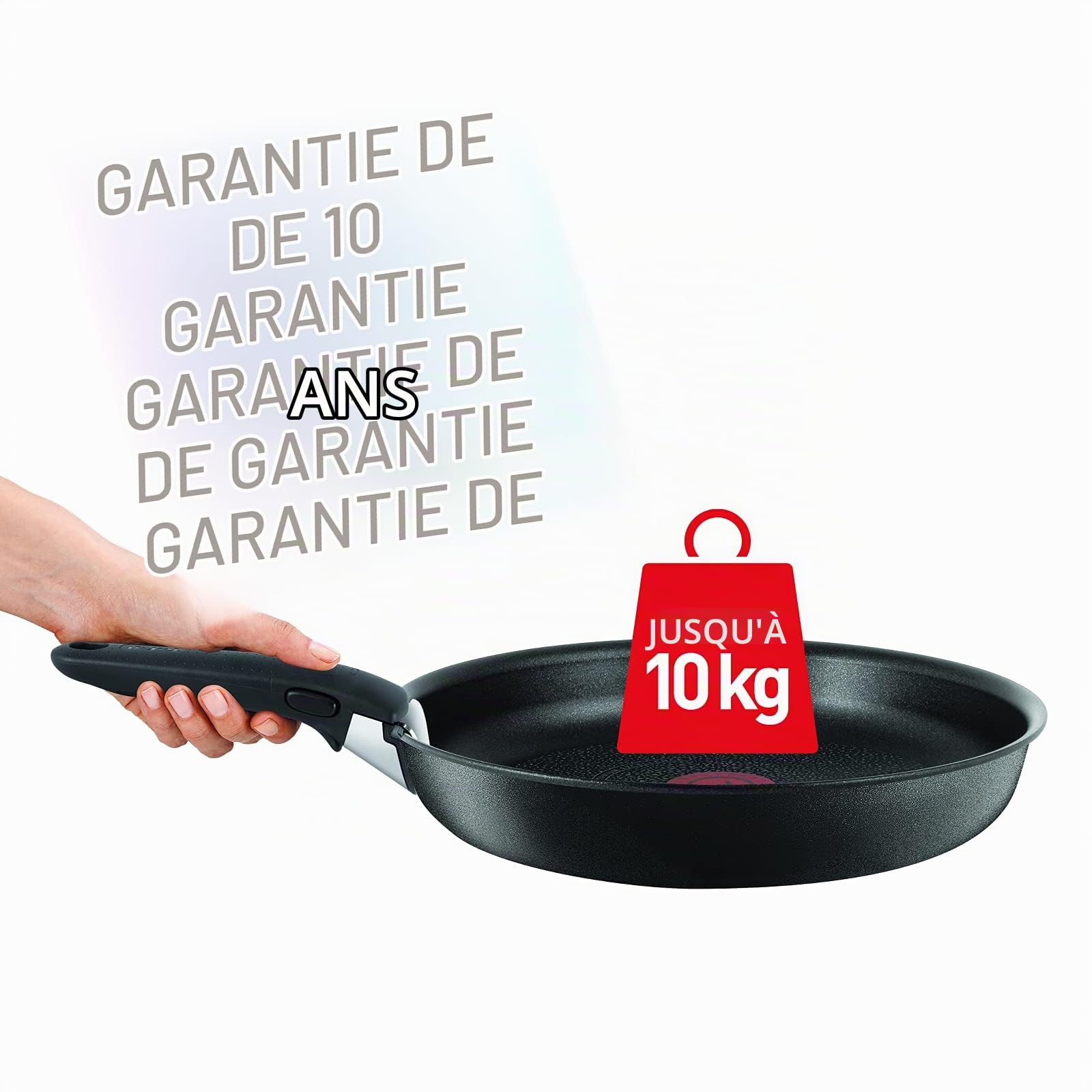 Tefal L6503303 Ingenio Expertise Sauteuse et Poignée et couvercle Aluminium Noir 35,5 x 29,5 x 11 cm