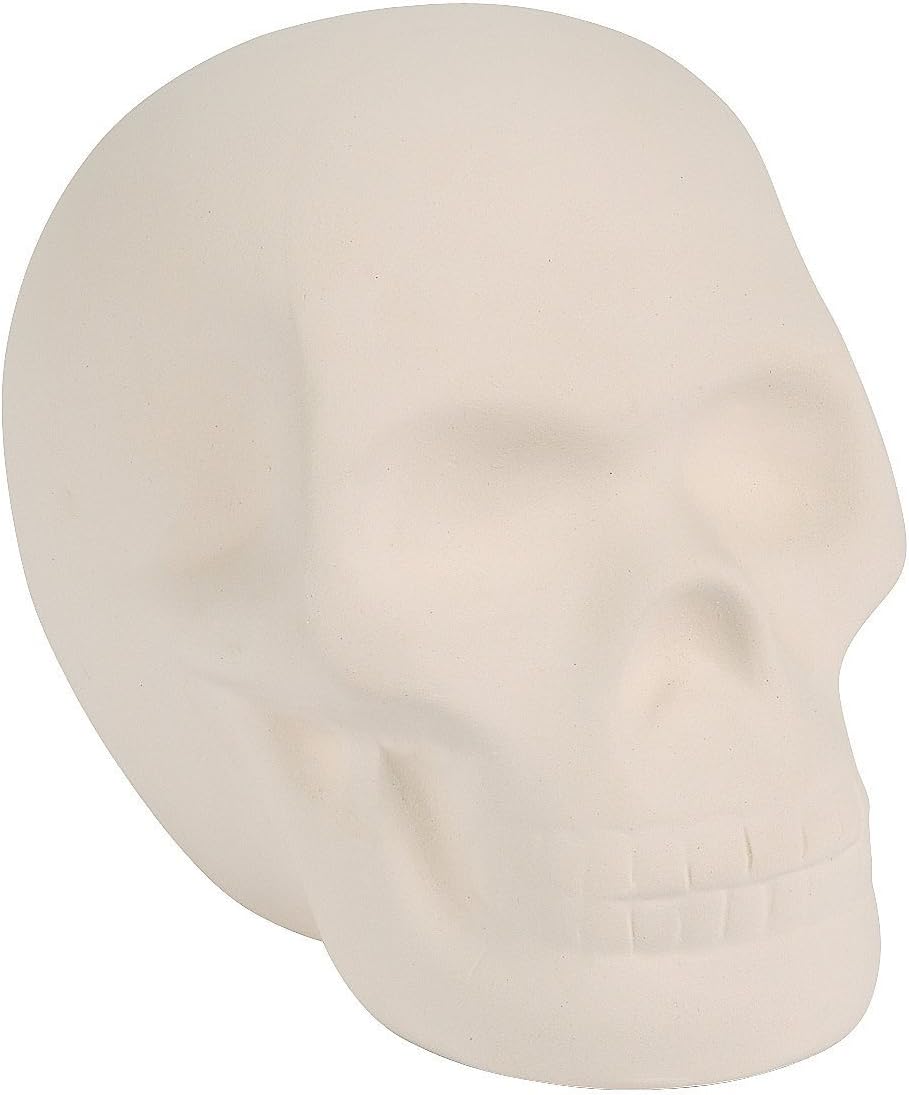 Do It Yourself Mini Ceramic Skull - Crafts for Kids and Fun Home Activities