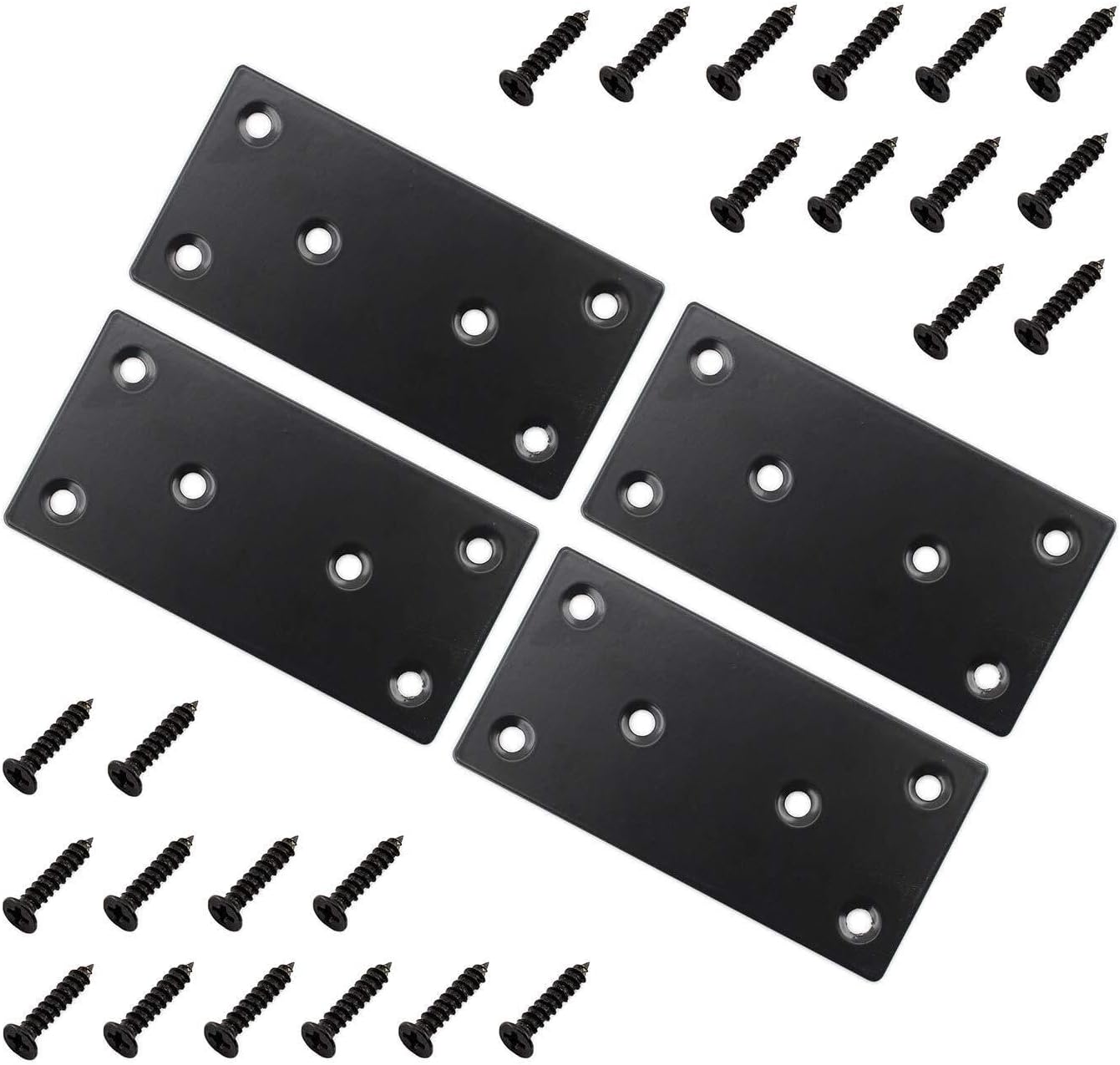 4 Pc Flat MLK MLK Stainless Steel Mending MLK Plate Metal Sh