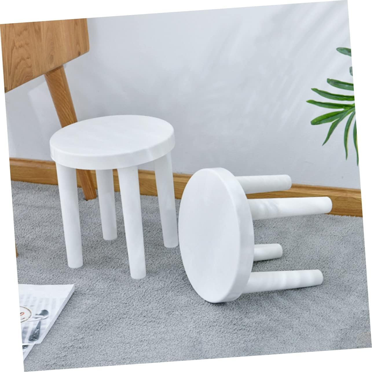 Boy Girl's Slip Stool Boys and Girls Kitchen Stool and Bathroom for and