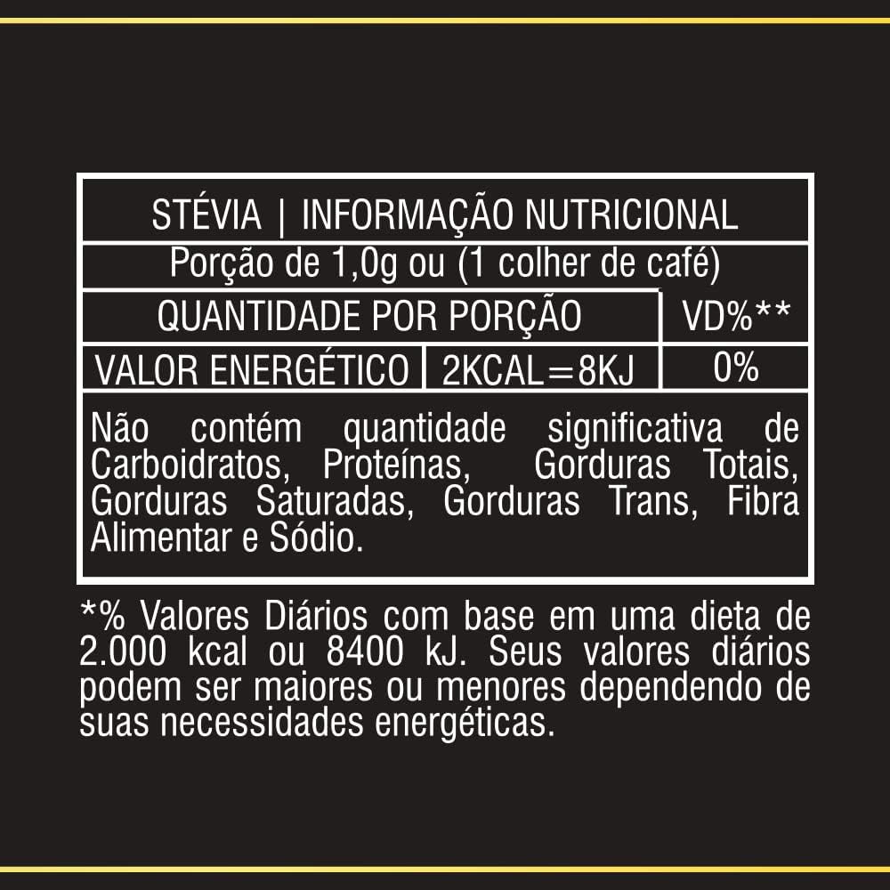 Adoçante dietético Stévia Color Andina Food, 2 potes de 20g Adoçante dietético Stévia Color Andina Food, 2 potes de 20g