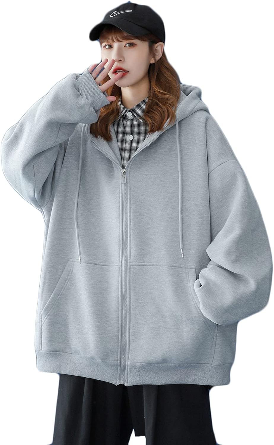 Amazon.co.jp: Hooded Hoodie, Women's 