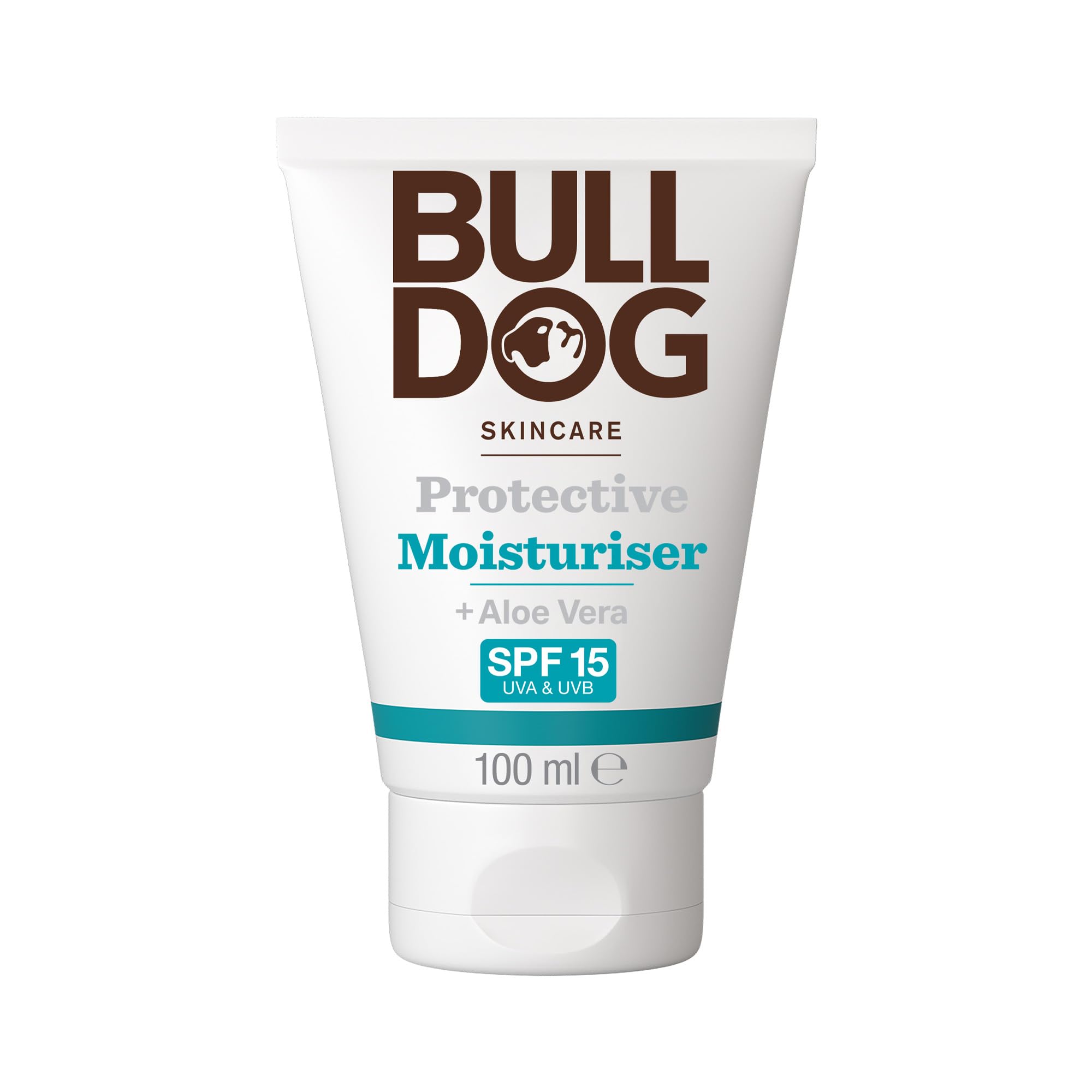 SKINCARE Protective Moisturiser SPF 15 100ml, Enriched with Aloe Vera, Suitable For All Skin Types