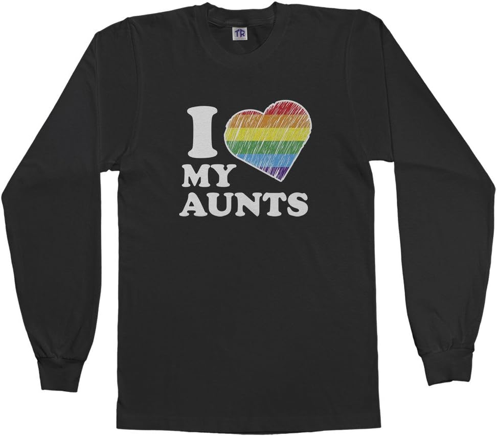 Threadrock Kids I Love My Aunts Youth Long Sleeve T-Shirt
