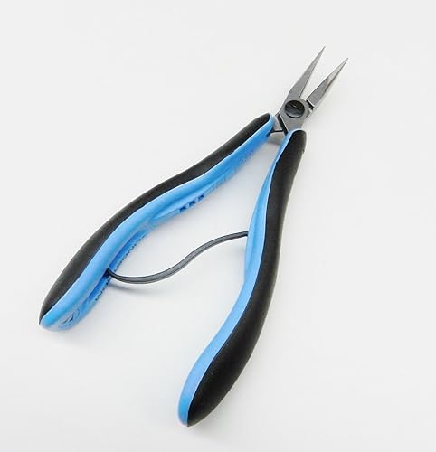 Miniatura 7 de Lindstrom RX7890 Alicates de nariz de mordaza de mandíbula lisa, 6.240 in de longitud, 0.031 in de ancho de punta