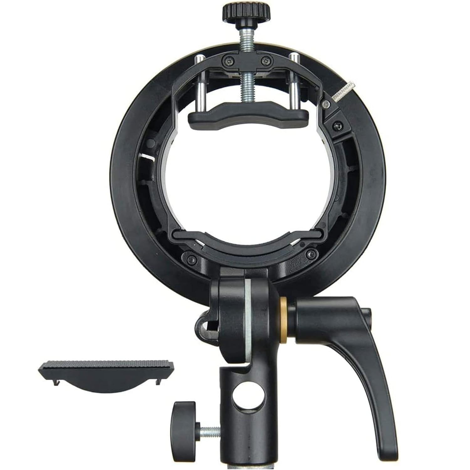 Godox S2 Speedlite Bowens Support pour Flash Godox V1,V1Pro,AD200Pro,AD200 AD400Pro et Plus,Support de Flash de Type S à Contrôle d'inclinaison Précis pour Boîte à Lumière,Parapluie,Flashde Studio