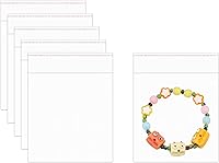 Vista 9 de Bolsas de celofán autosellantes de 3 x 4 pulgadas, 300 bolsas pequeñas transparentes autoadhesivas para violonchelo, 2 mil, pequeñas bolsas