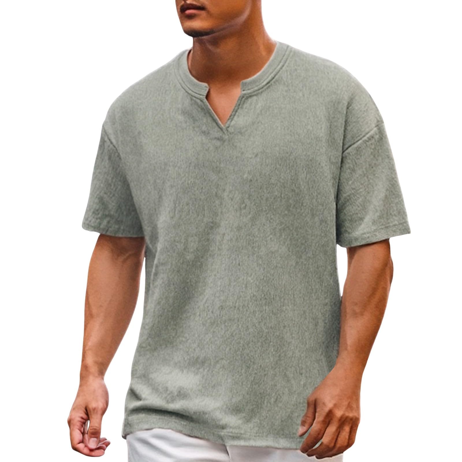 Men's T-Shirt Comfortable Casual Wear Soft Breathable Fabric Classic Fit Tee for Everyday Style