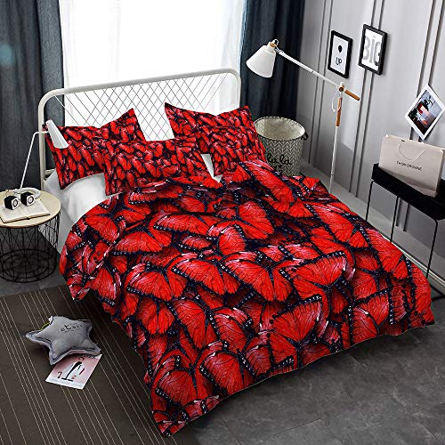 Chickwin Juego de Ropa de Cama de 4 Piezas