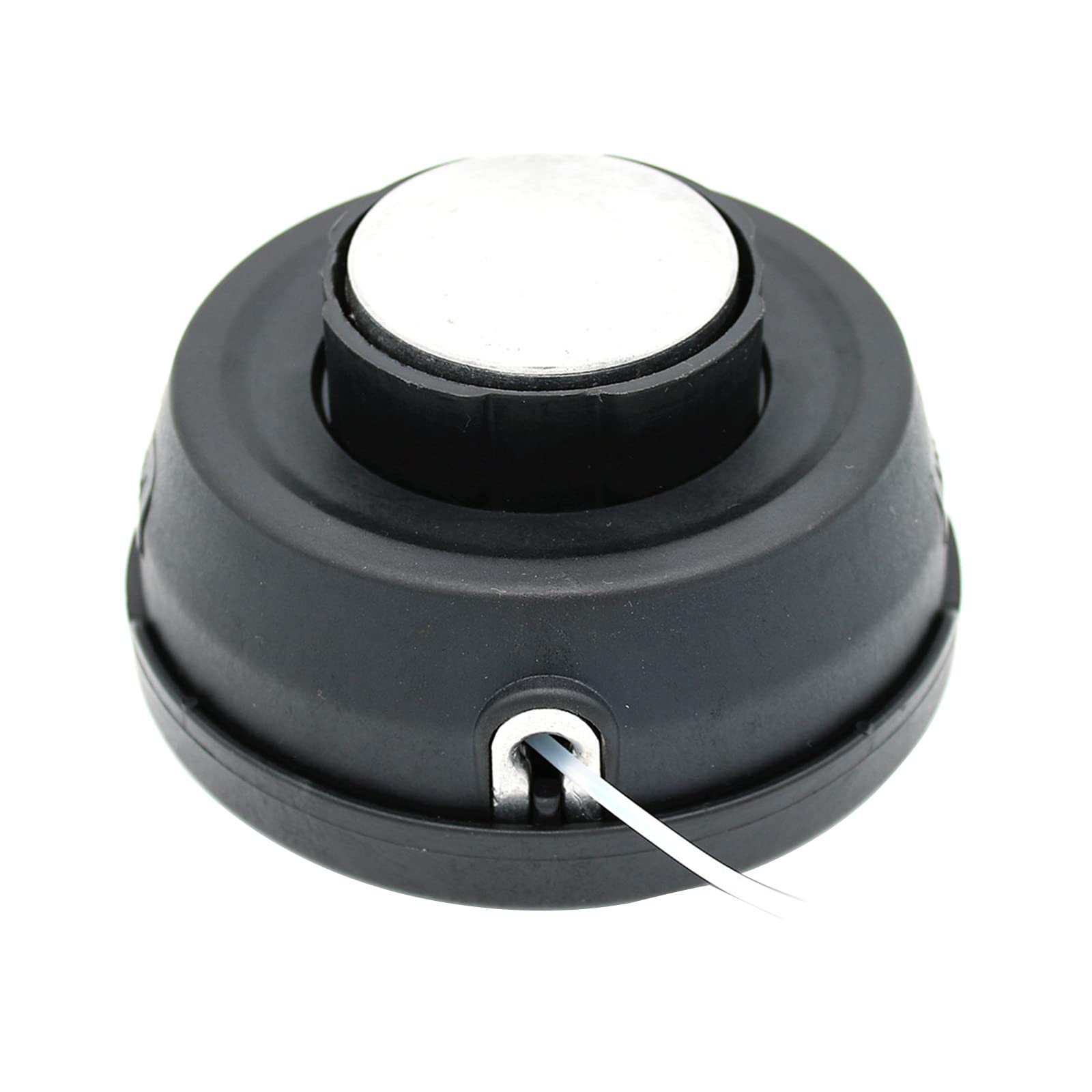 FUMHEUF Aluminum Trimmer Head Twister Bump Feed Line Trimmer Head Whipper Snipper Universal for Straight Shaft String Trimmer Brush Cutter