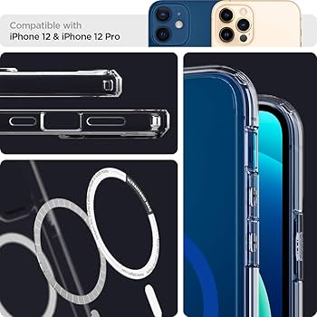 【美品】iPhone 12 Pro パシフィックブルー SPIGENケースおまけ Amazon.com: Spigen Ultra Hybrid Mag (MagFit) Compatible with