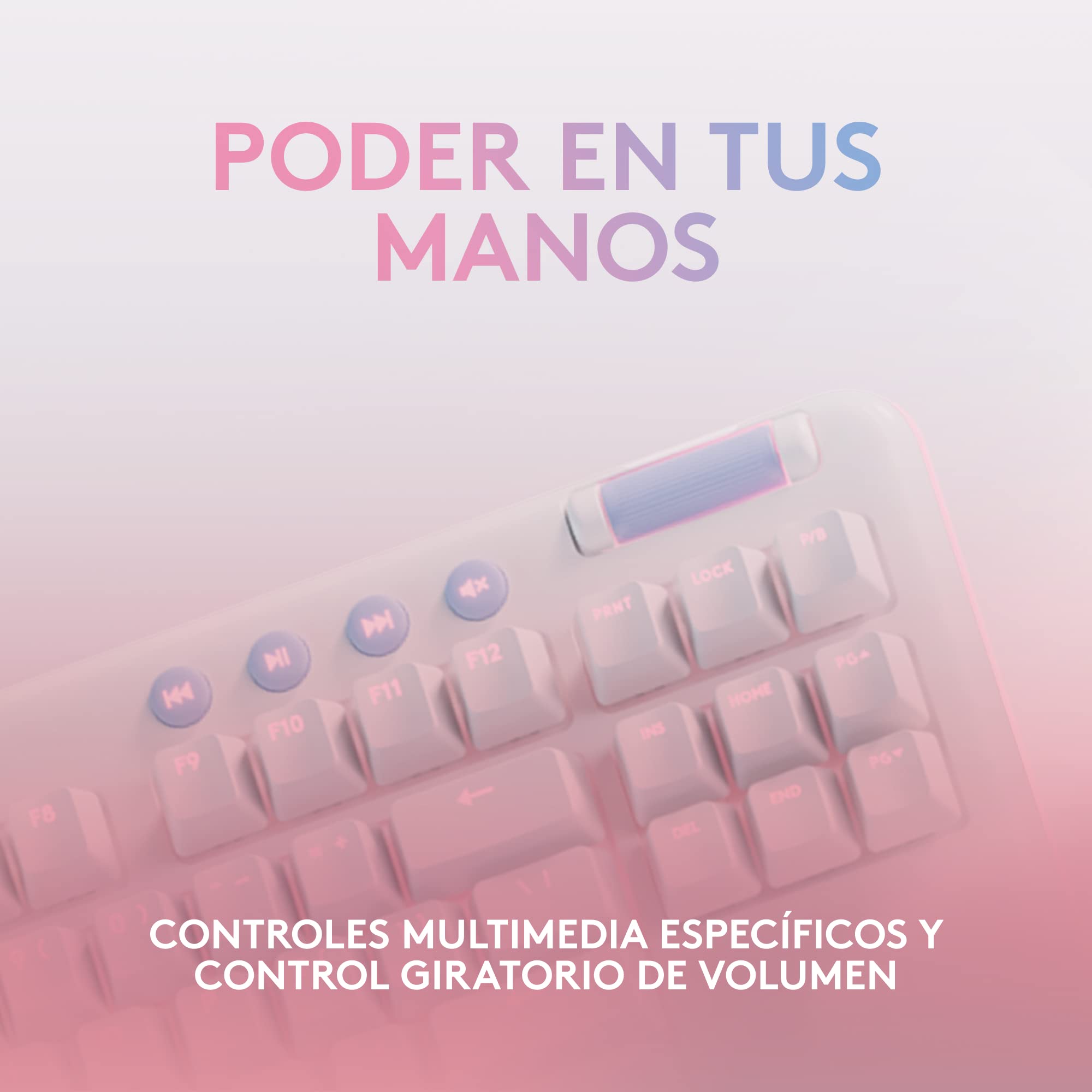 Teclado Gaming Logitech G715 QWERTY Inglés EEUU