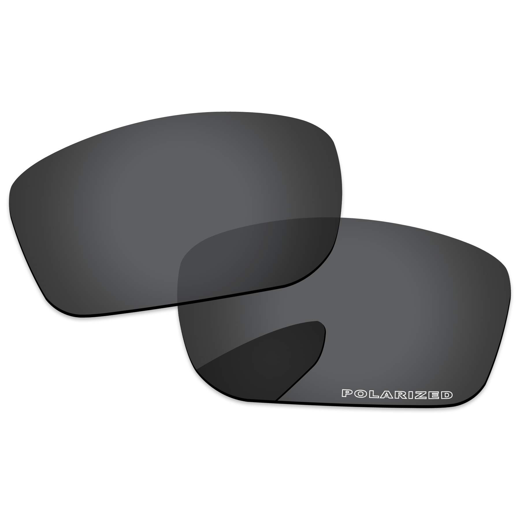 Lentes de repuesto para Oakley Mainlink, Negro Gris - Polarizado, Talla única