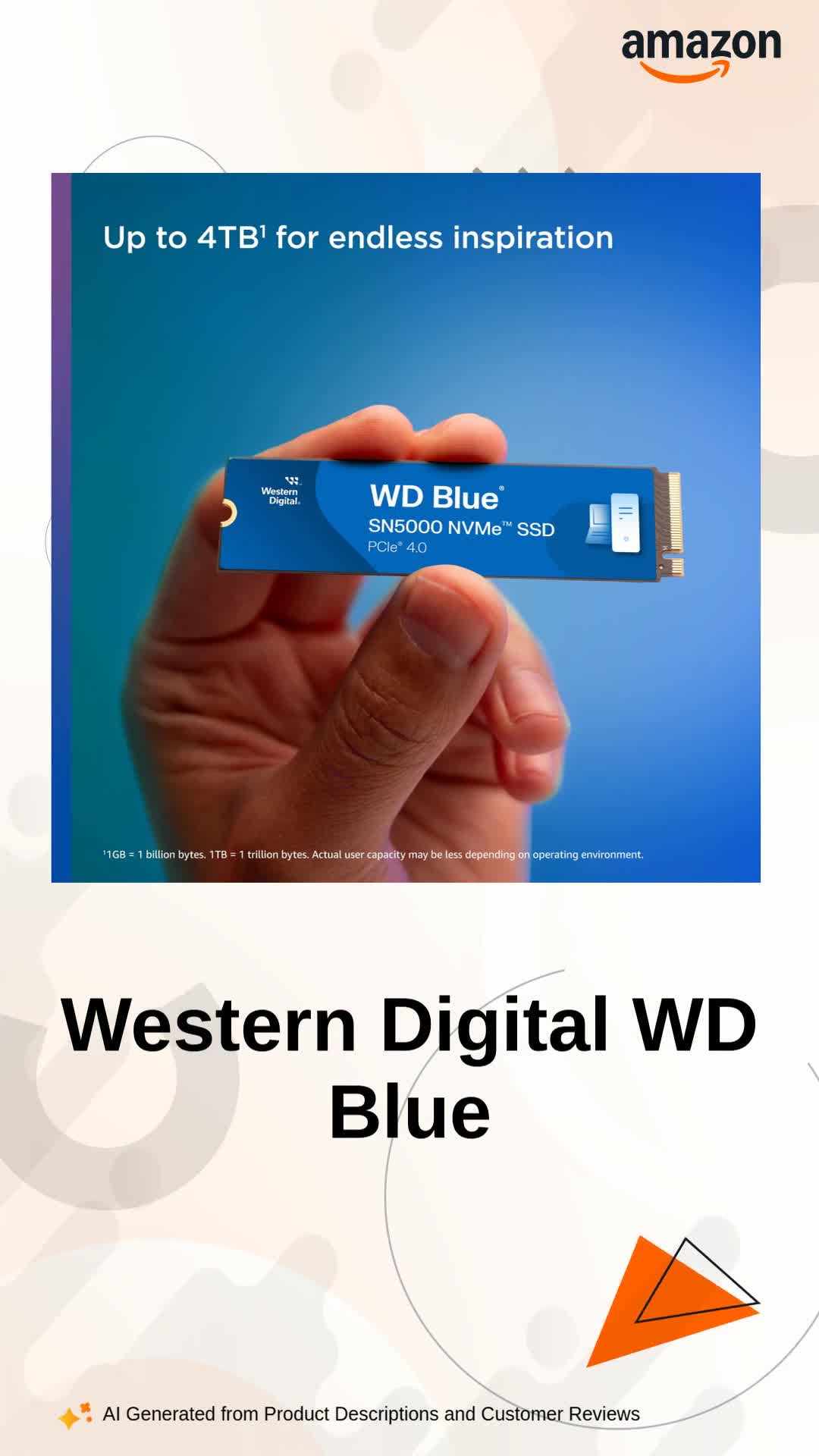 Western Digital WD Blue SN5000 NVMe Internal SSD
