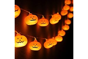Halloween Pumpkin String Lights: Brighten Halloween Nights