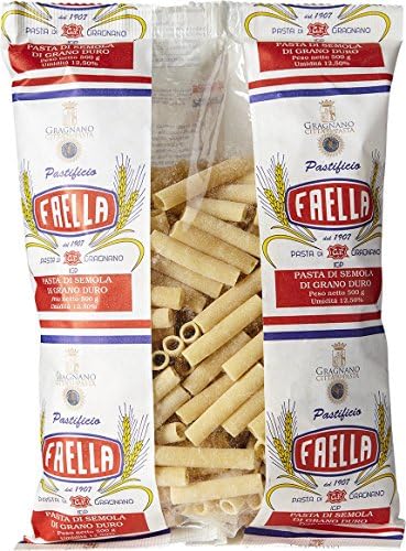 Faella Ziti Tagliati Pasta - IGP Gragnano - 1.1 lb