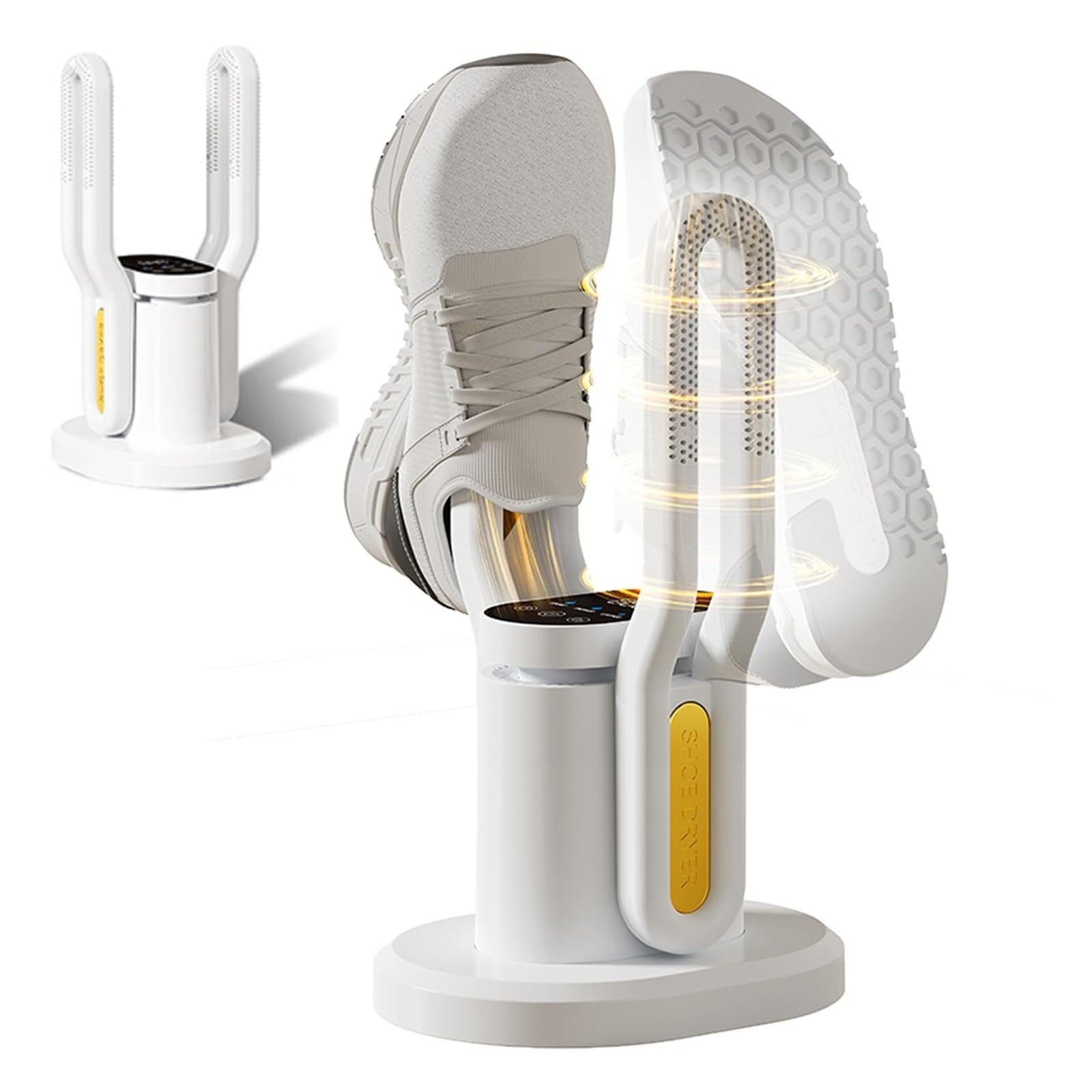 Eoweiot Shoe and Glove Dryer with 360 Hot Air Circulation, Fast Drying Modes, Adjustable Temperature & Timer,for Sneakers, Boots, and Hats