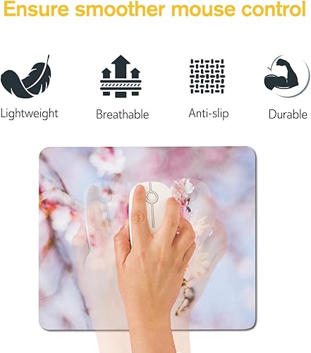 Miniatura 4 de A-SUB Papel de sublimación de 8.5 x 11 pulgadas, 110 hojas y alfombrilla de mouse de sublimación en blanco, 12 unidades