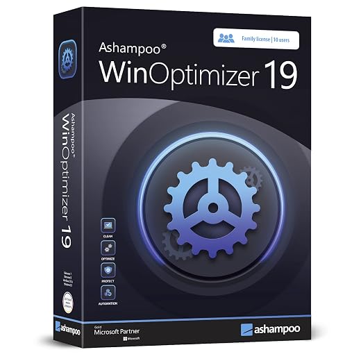 WinOptimizer 19 - 10 USER - Superior performance, stability and privacy - compatible with Windows 11, 10, 8.1, 8, 7
