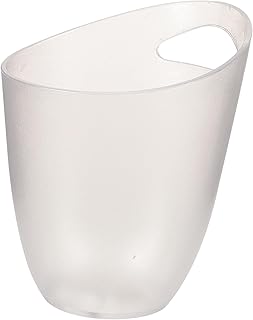 MUSISALY Balde De Gelo De Plástico Balde De Gelo Transparente Balde De Gelo De Champanhe Recipientes De Plástico Recipiente De Champanhe Banheira De Gelo De Acrílico Balde De Champanhe De