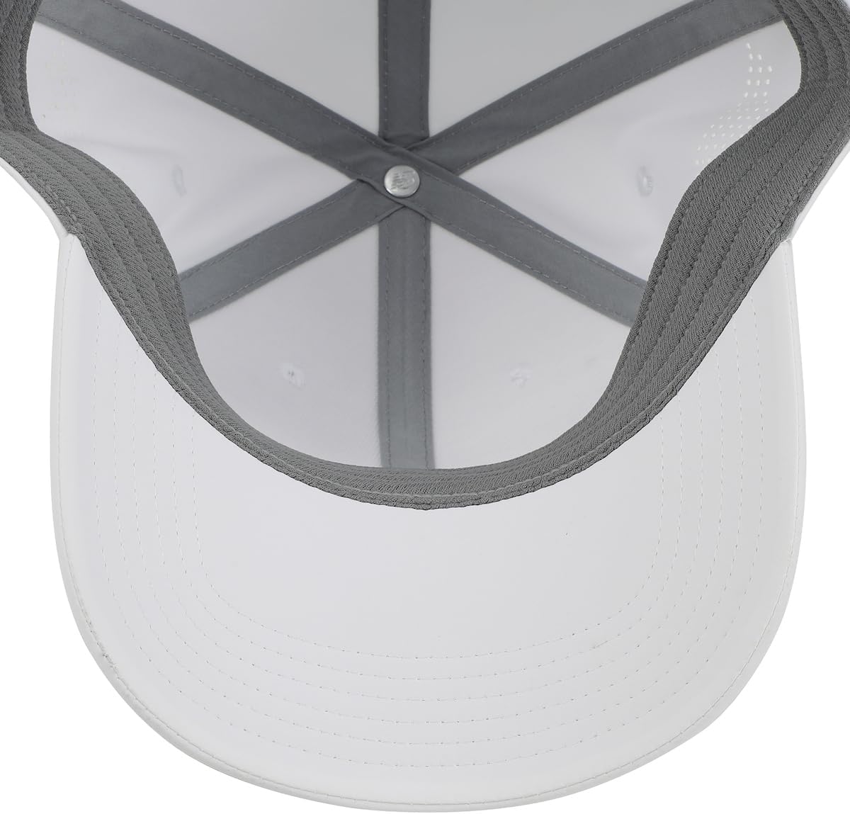 New Balance Adult Unisex 6 Panel Lightweight Adjustable Stretch Performance Workout Gym Running Mesh Hat - Image 6