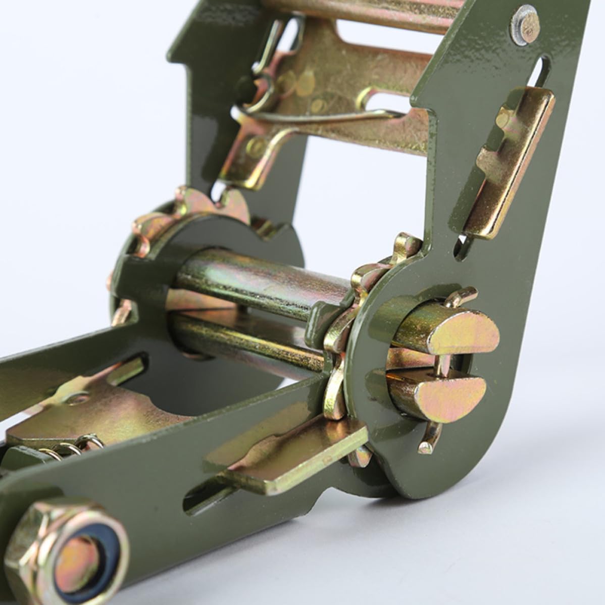 PLAFOPE Ratschengurte Satz 6m lang Spanngurte mit Metall und Polyester Starke Zurrgurte für Motorrad und ATV Transport Praktische 2 Zoll Gurte mit Haken