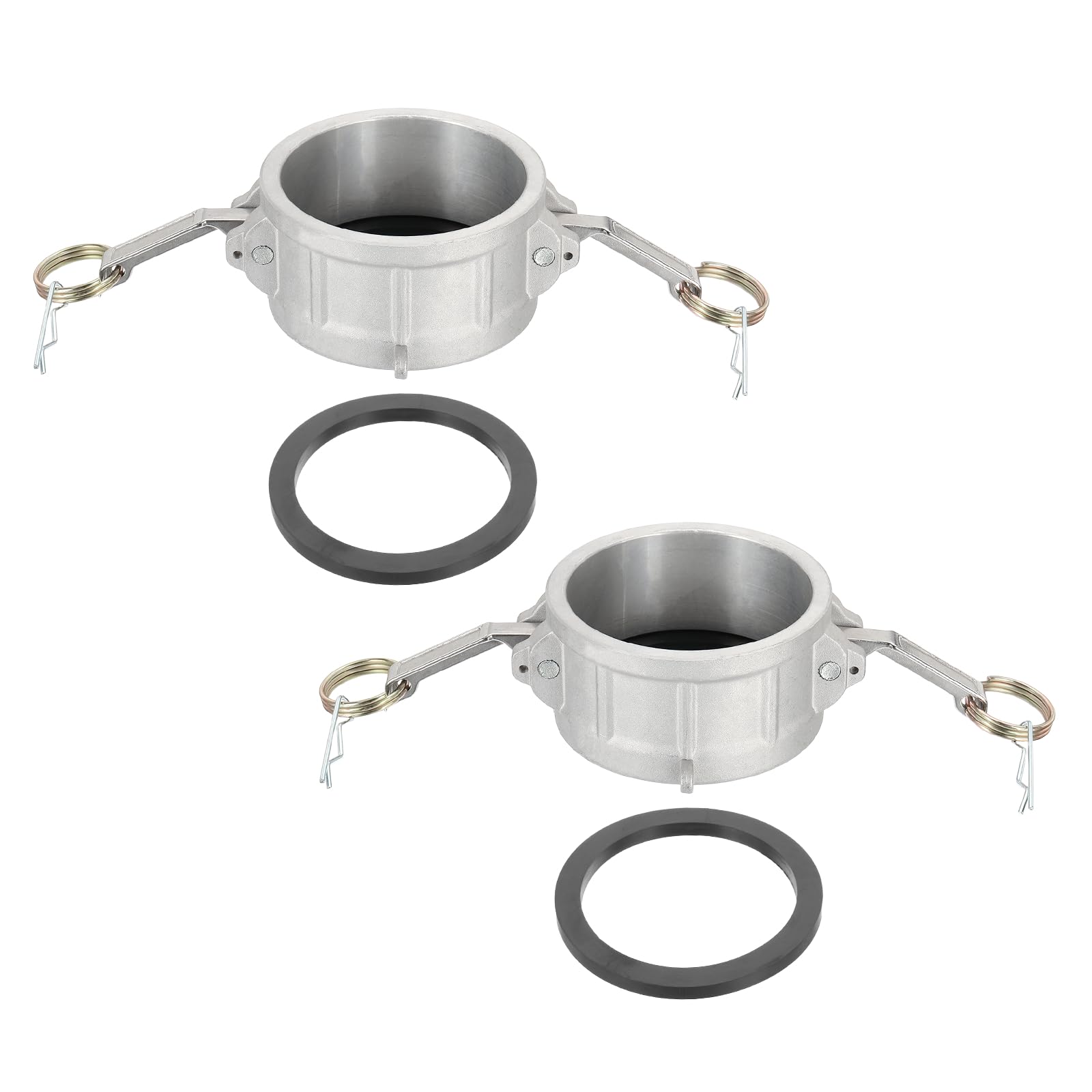 Raccord aluminium à came 3" PATIKIL : protégez vos tuyaux de la poussière avec ce lot