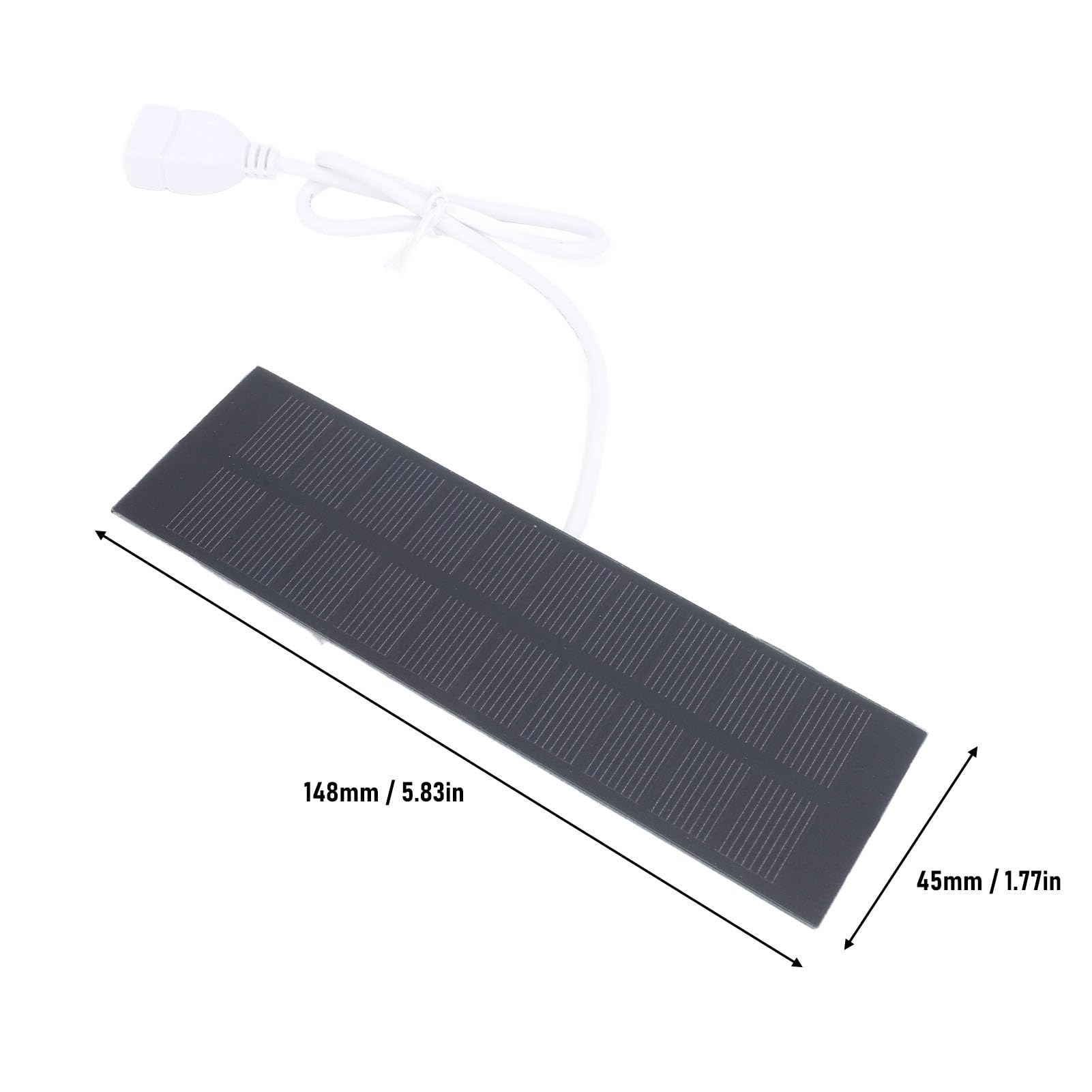 CHEOTIME Mini Solar Panel USB Solar Panel Charger 5v 1w with High Performance Monocrystalline for Camera,Water Pump,Small Fan,Power Bank,Camping Lanterns