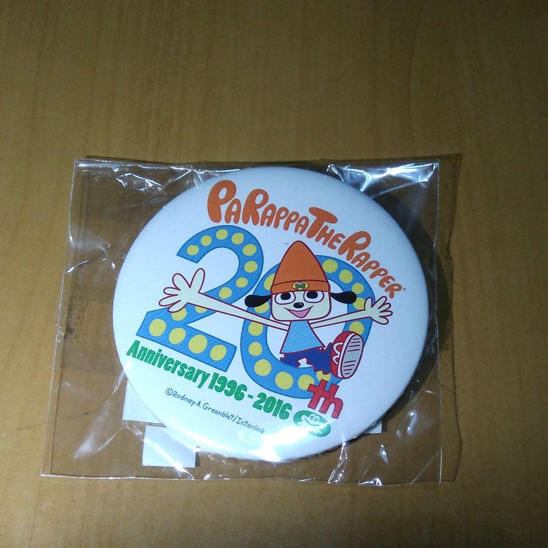 Amazon.co.jp: パラッパラッパー 20周年 缶バッジ : おもちゃ