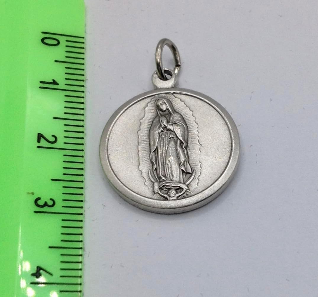 I G J OUR LADY OF GUADALUPE MEDAL (THE TILMA OF GUADALUPE)- THE PATRON SAINTS MEDALS - 100% MADE IN ITALY - Image 5