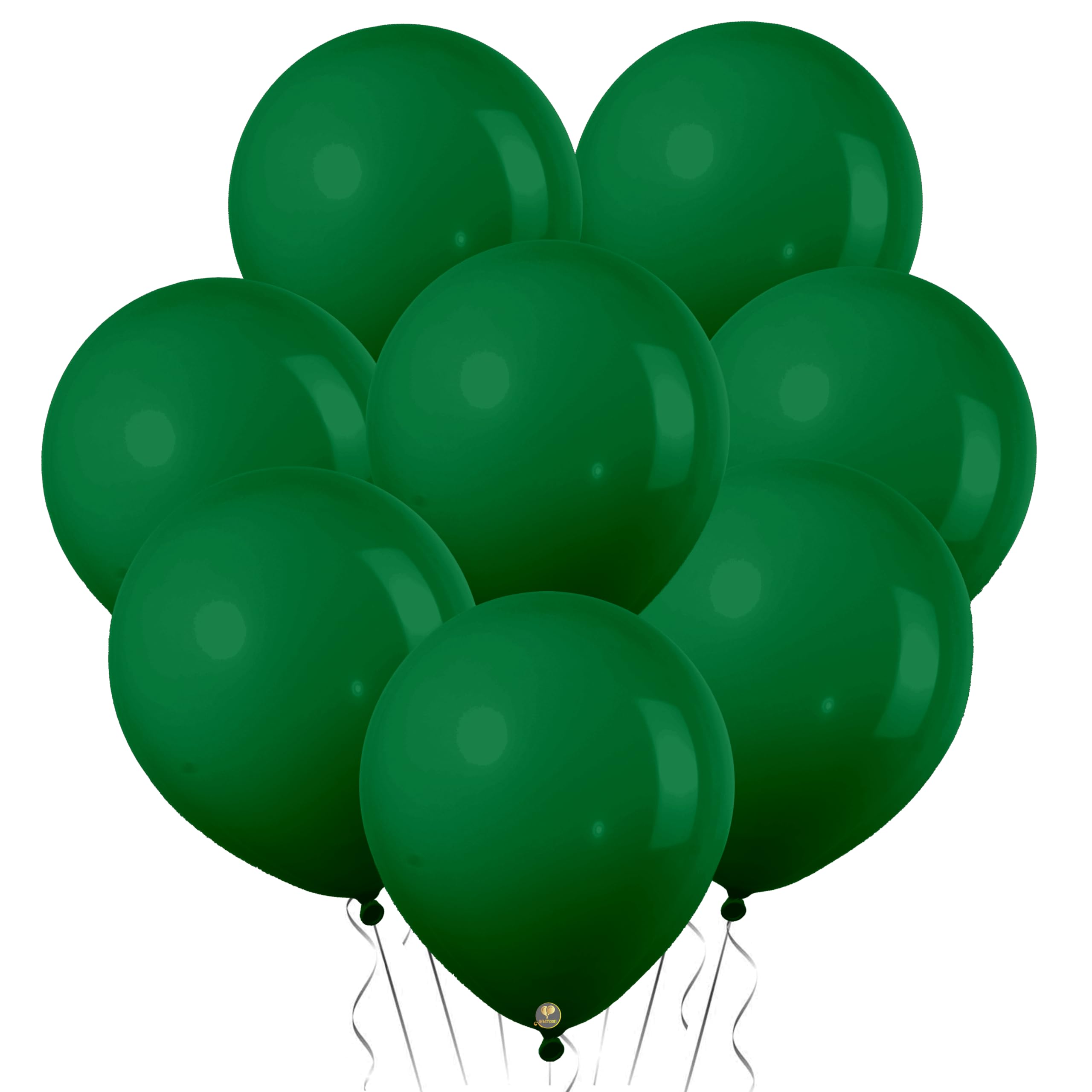 AFTERLOON Biodegradable Balloons Green 10 Inch 144 Pack, Solid Color Thickened Extra Strong Latex Helium Float, for Baby Shower Gender Reveal Garland Arch Wedding Birthday Party Decorations
