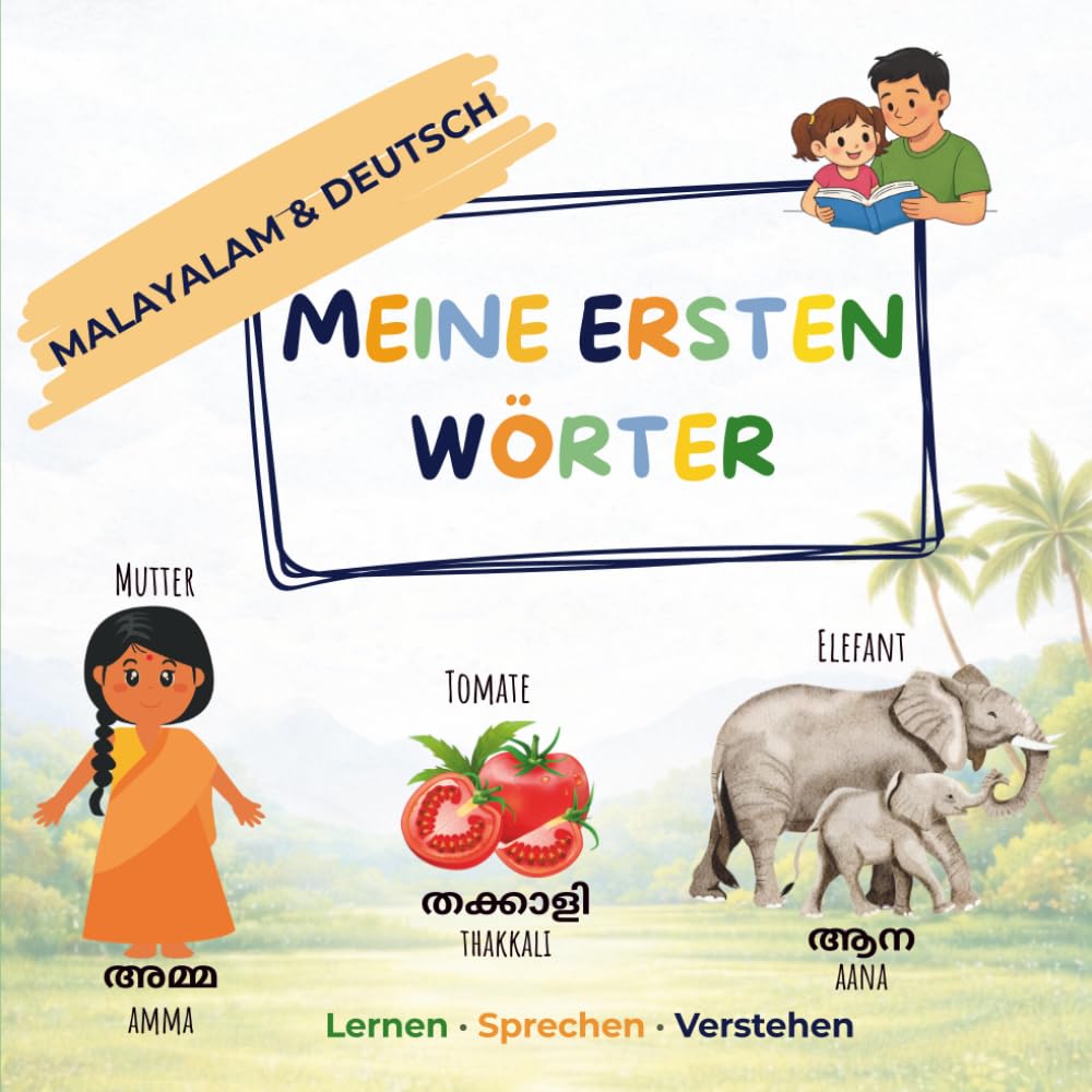 Meine ersten Wörter – Malayalam & Deutsch