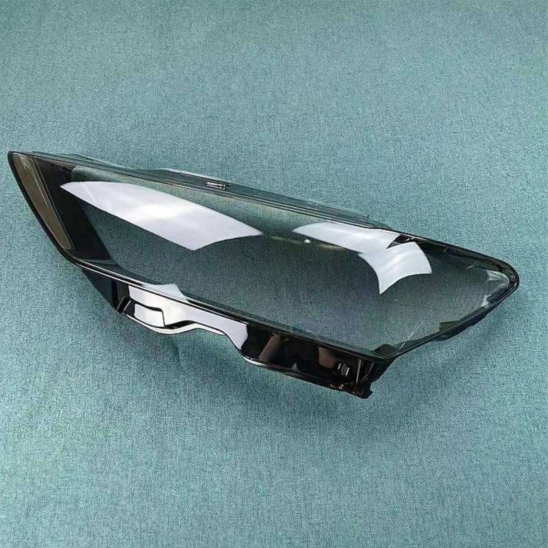 Couvercle phare anti-jaunissement en polycarbonate transparent droit