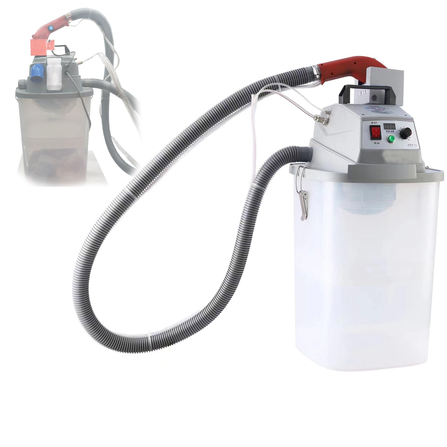 JXYQ Electric Brushless Thread Trimmer with Storage Bucket for Precise Fabric Trimming in Garment Workshops and Textile Industry