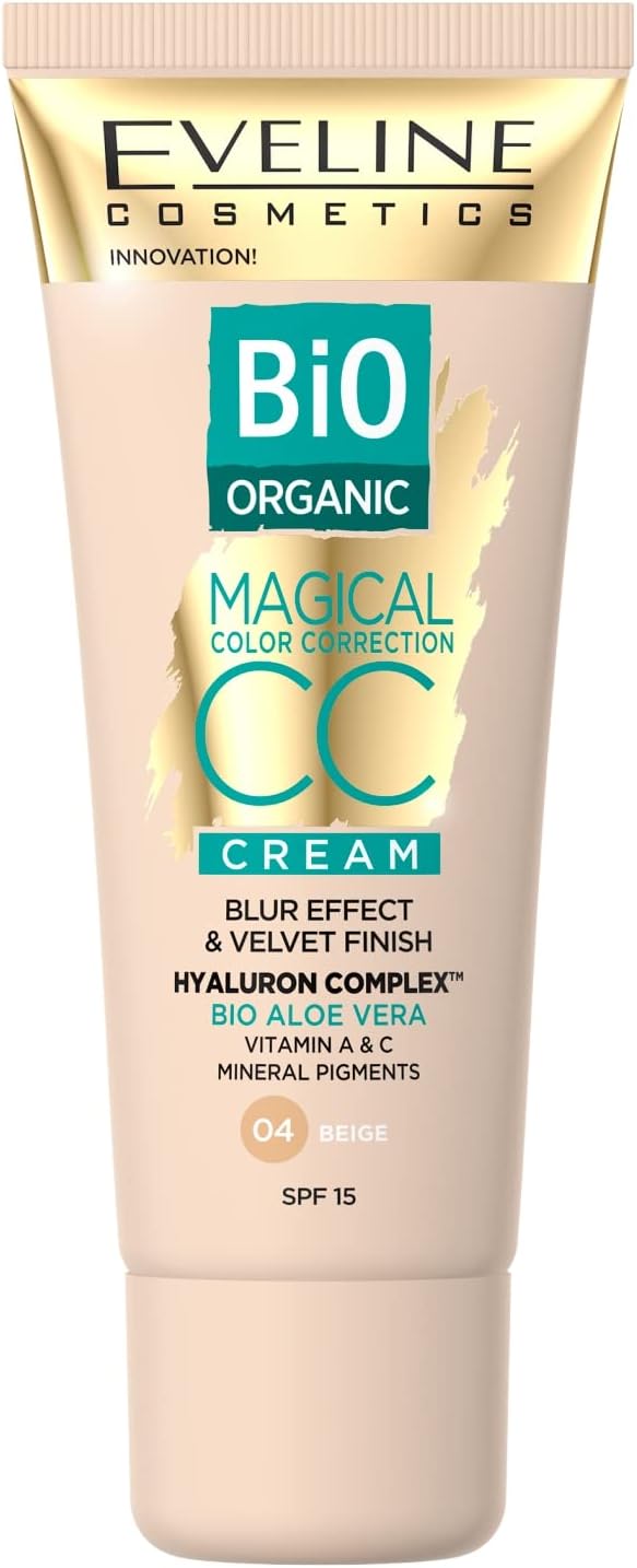 Eveline Cosmetics Bio Organic Magical Color Correction Cream CC 30ml No