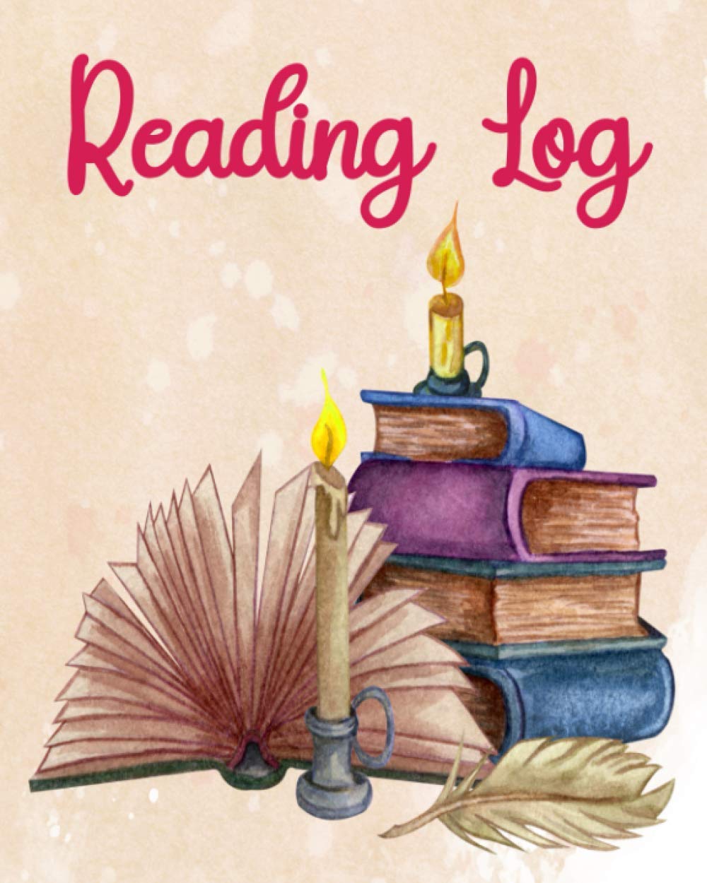 Reading Log: A reading journal with 100 record pages | Gifts for Book Lovers