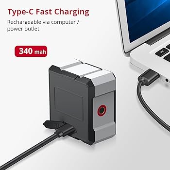 XUNTOP USB Charging Digital Angle Finder with Laser (Level 2