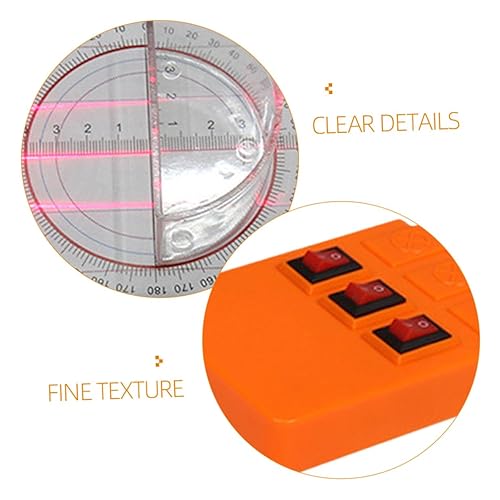 Miniatura 9 de FESTFENDS Optical Physics Experiment Kit Prism Optic Reflector Convex Lens Three Light Source Apparatus Plastic Lens Physics Prism Teaching