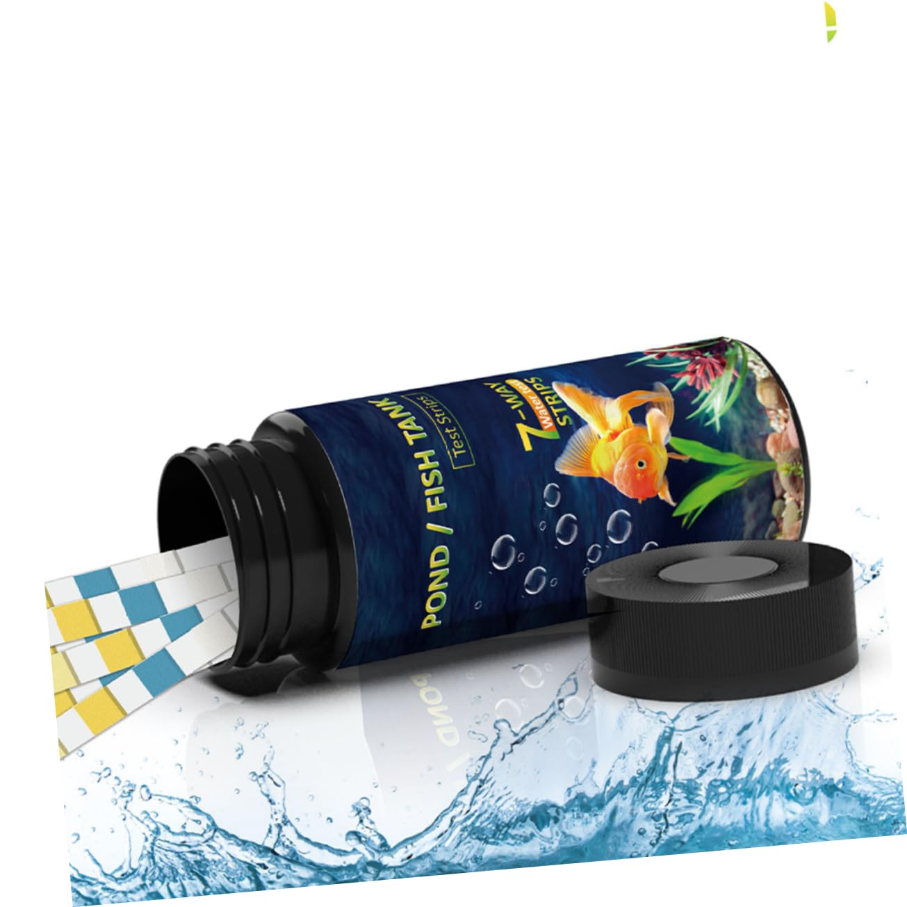 iplusmile 200 Pz Strisce reattive per la qualità dell'acqua test acqua potabile Strisce di test dell'acqua tester di durezza dell'acqua kit per il test dell'acqua della piscina pvc