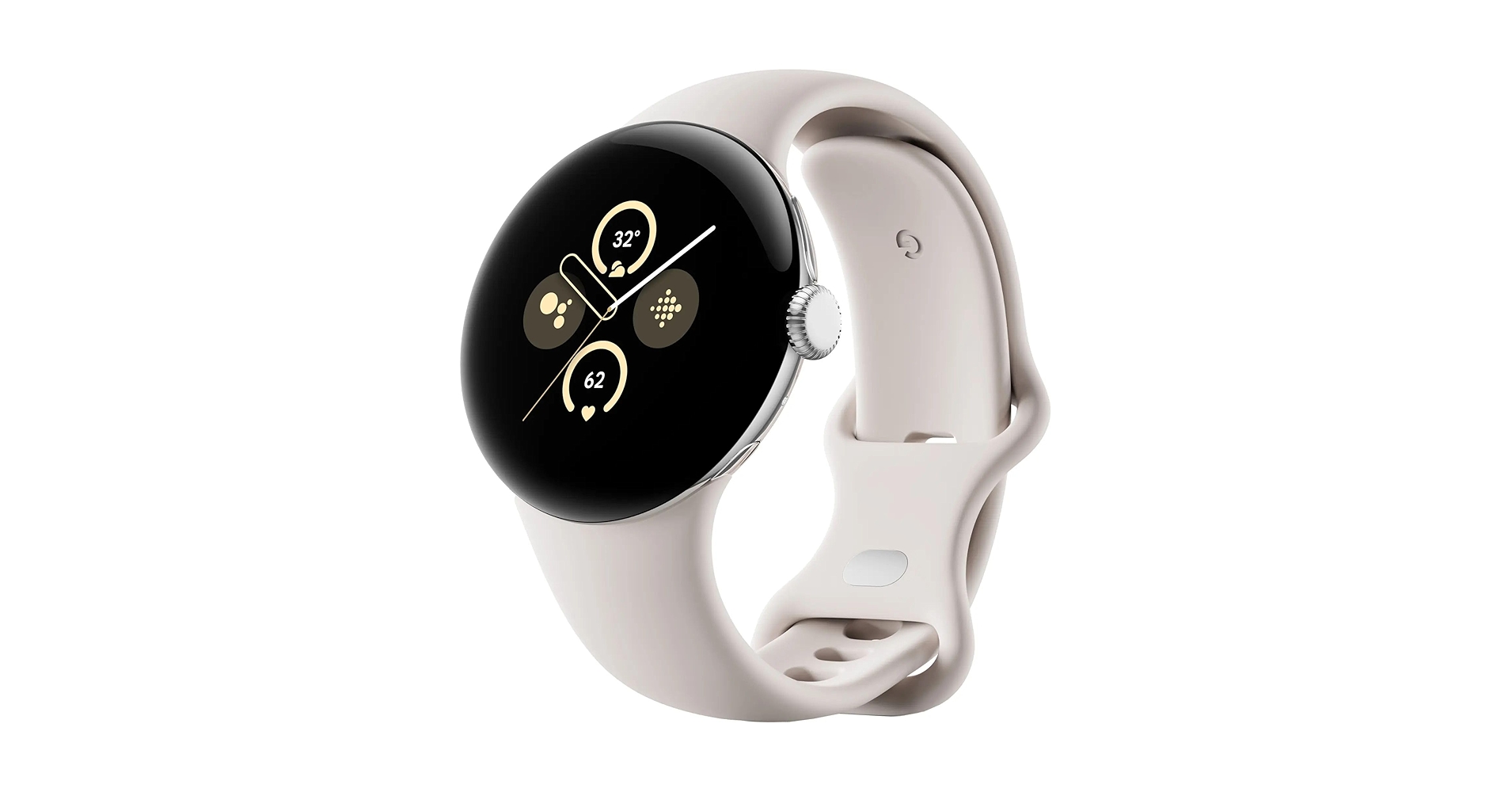 新品未開封　Google Pixel Watch Polished Silver Google Pixel Watch Polished Silver case/Chalk Active 32GB