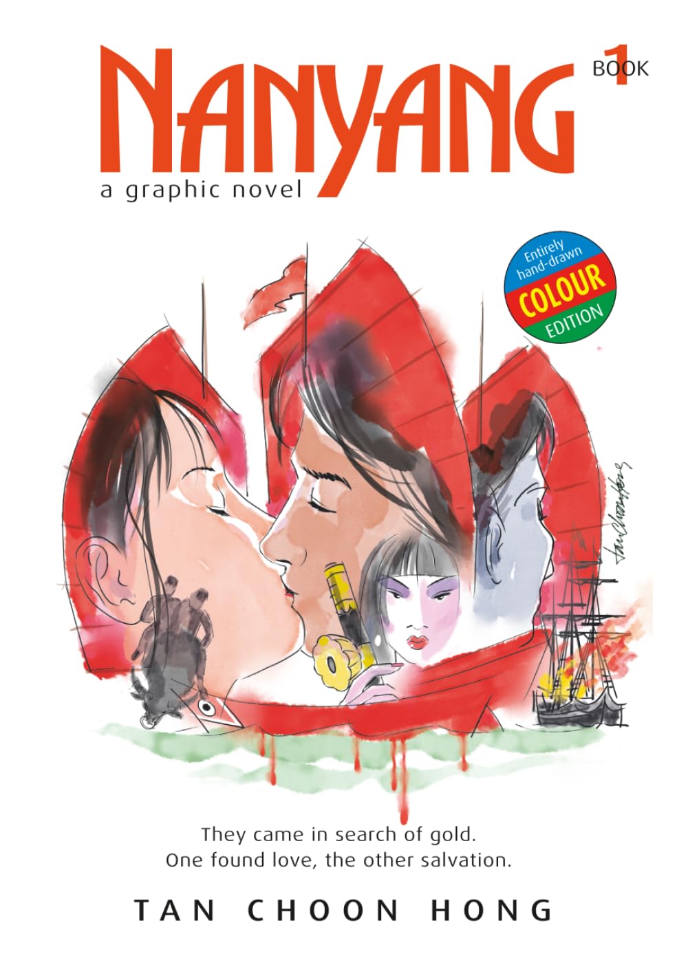 Nanyang Book 1 a graphic novel: Colour Edition      Hardcover – March 19, 2026