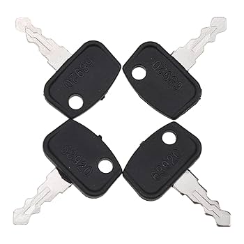 YIHETOP 4PCS Ignition Key 68920 PL50168920 for Kubota BX25