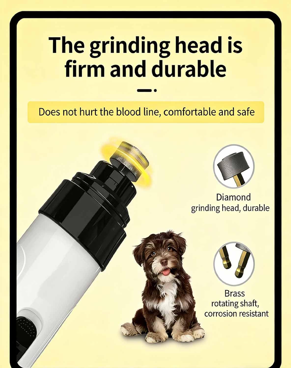 Lime Silencieuse Pro, Précis Et Faibles Vibrations Pour Tous Chien & Chat