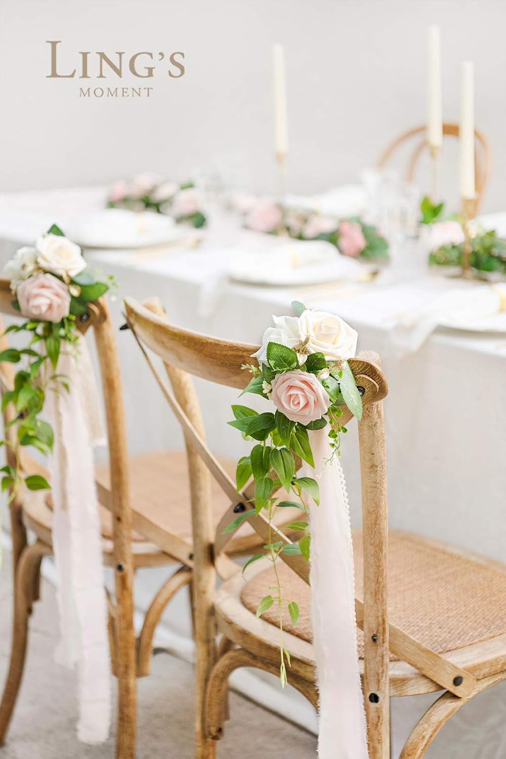 Buy Lings Moment Wedding Aisle Chair Decorations Set Of 8 Blush Ivory Floral Pew Flowers Wedding Flowers Online In Indonesia B07d72s5k9 Buy Lings Moment Wedding Aisle Chair Decorations Set Of 8 Blush Ivory Floral Pew Flowers Wedding Flowers Online In Indonesia B07d72s5k9