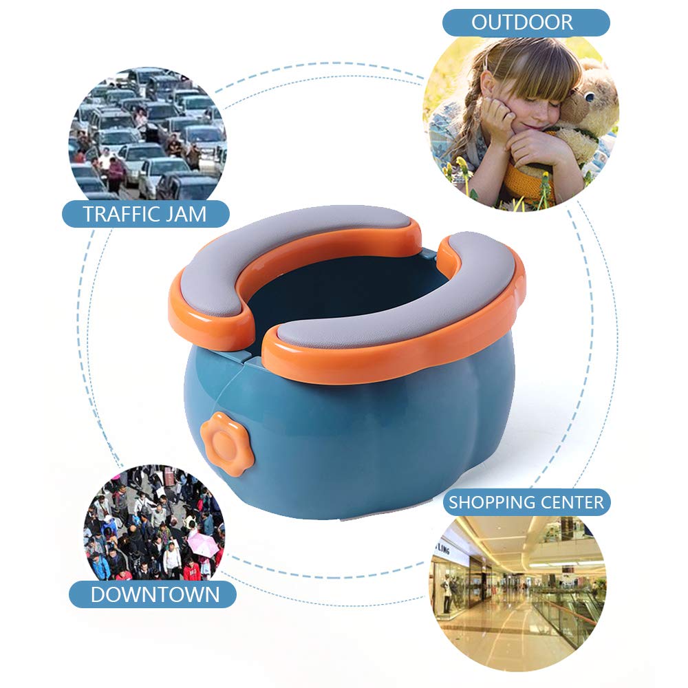 Baby Reise Töpfchen - Faltbare Outdoor Toilette Mit Tasche