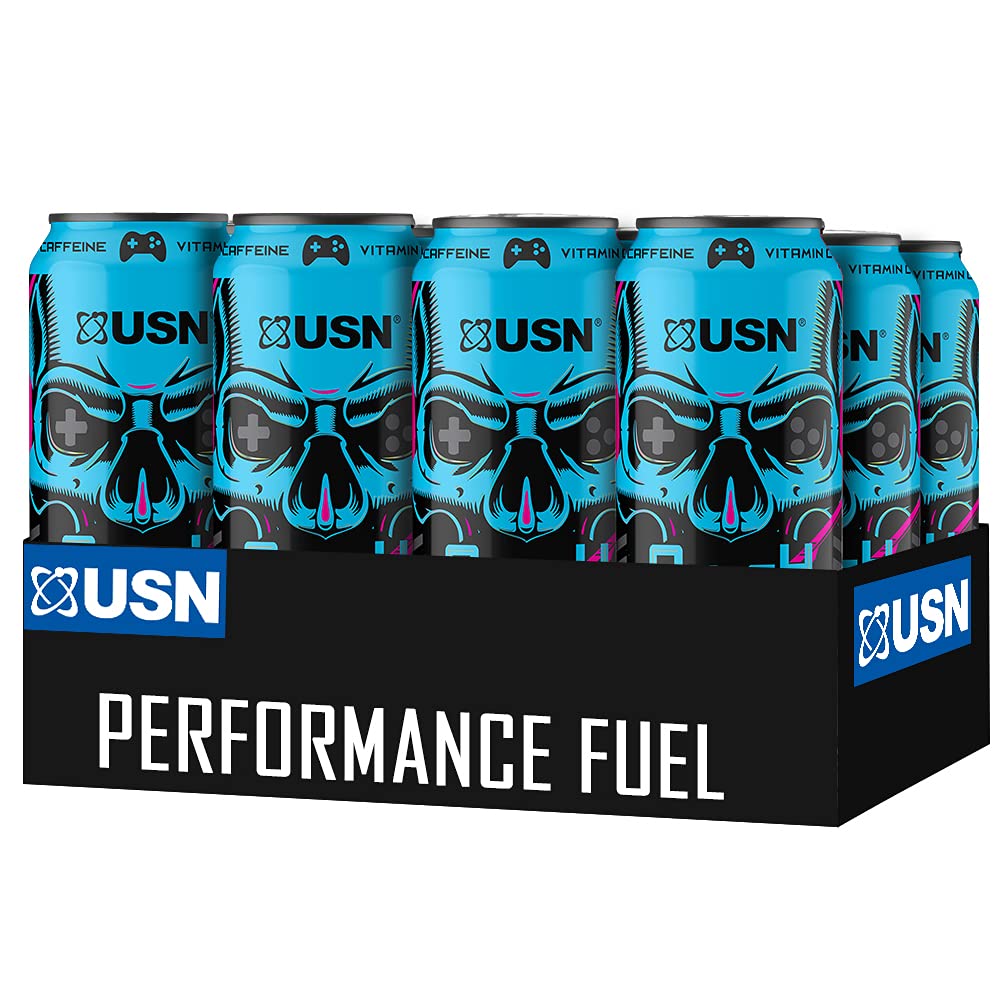 Buy USN Qhush Extreme Energy Drink, Electric Blue Xtreme Energy Drink