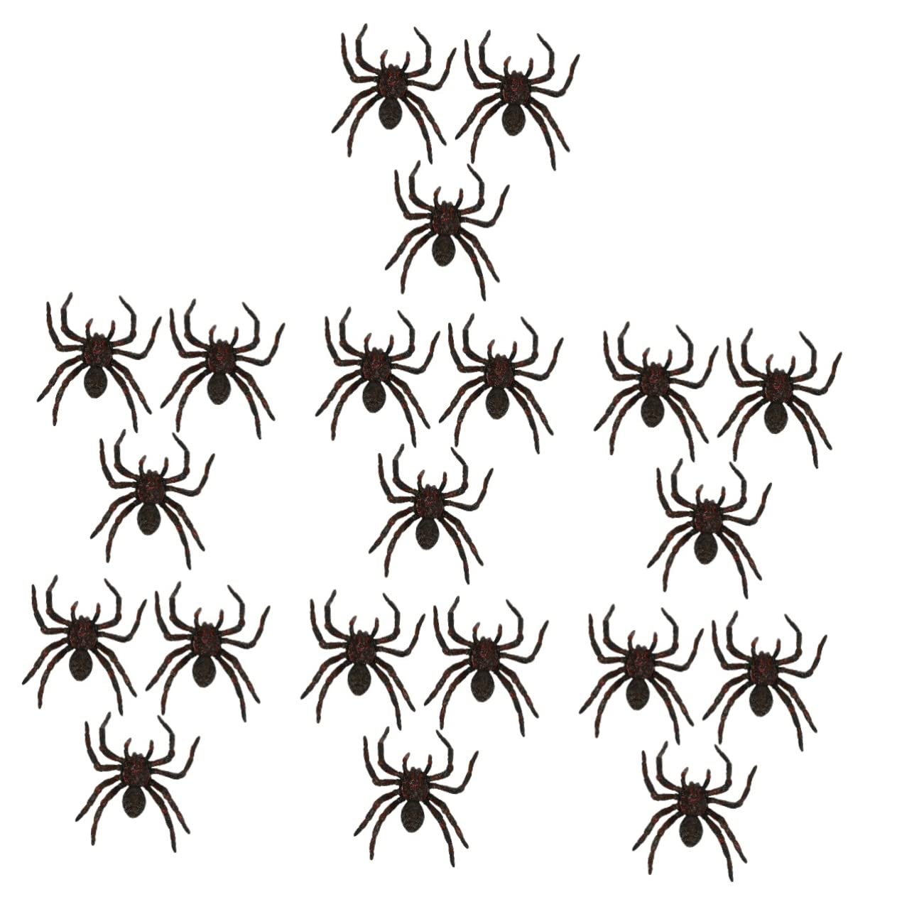Toddmomy 7 Juegos 7 Juegos De Trampas para Insectos De Simulación De Arañas Falsas Decoración De Arañas De Halloween Accesorios De Araña Espeluznantes Arañas Móviles 3 Piezas * 7