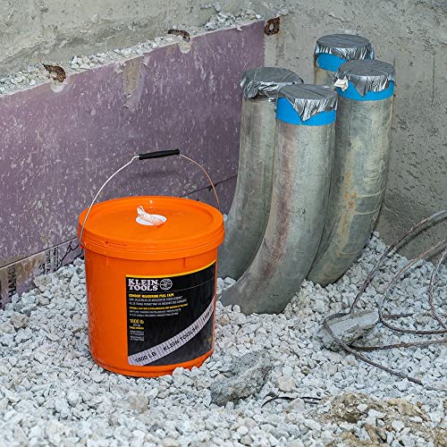 Klein Tools 50122 Conduit Measuring Pull Tape For Heavy-Duty Cable And Wire Pulling, 1250-Pound X 2000-Foot Long #TOP2