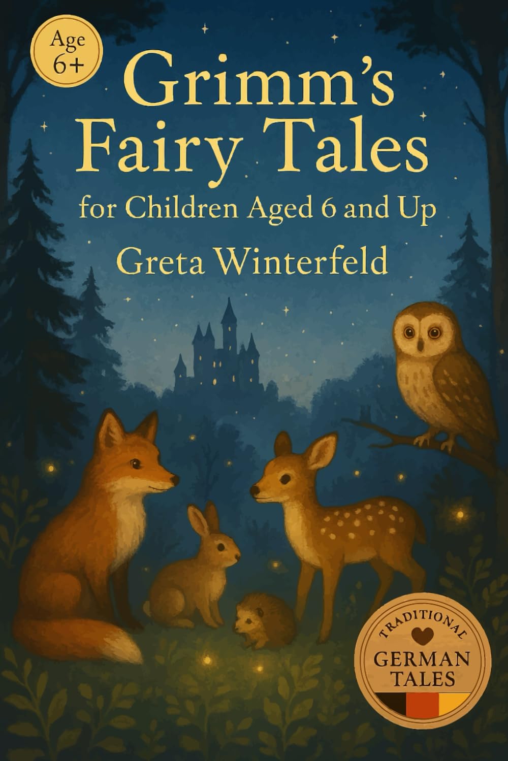 Grimm’s Fairy Tales for Children Aged 6 and Up: A gentle collection of classic German fairy tales for children aged 6 and up to enjoy with family during storytime or bedtime