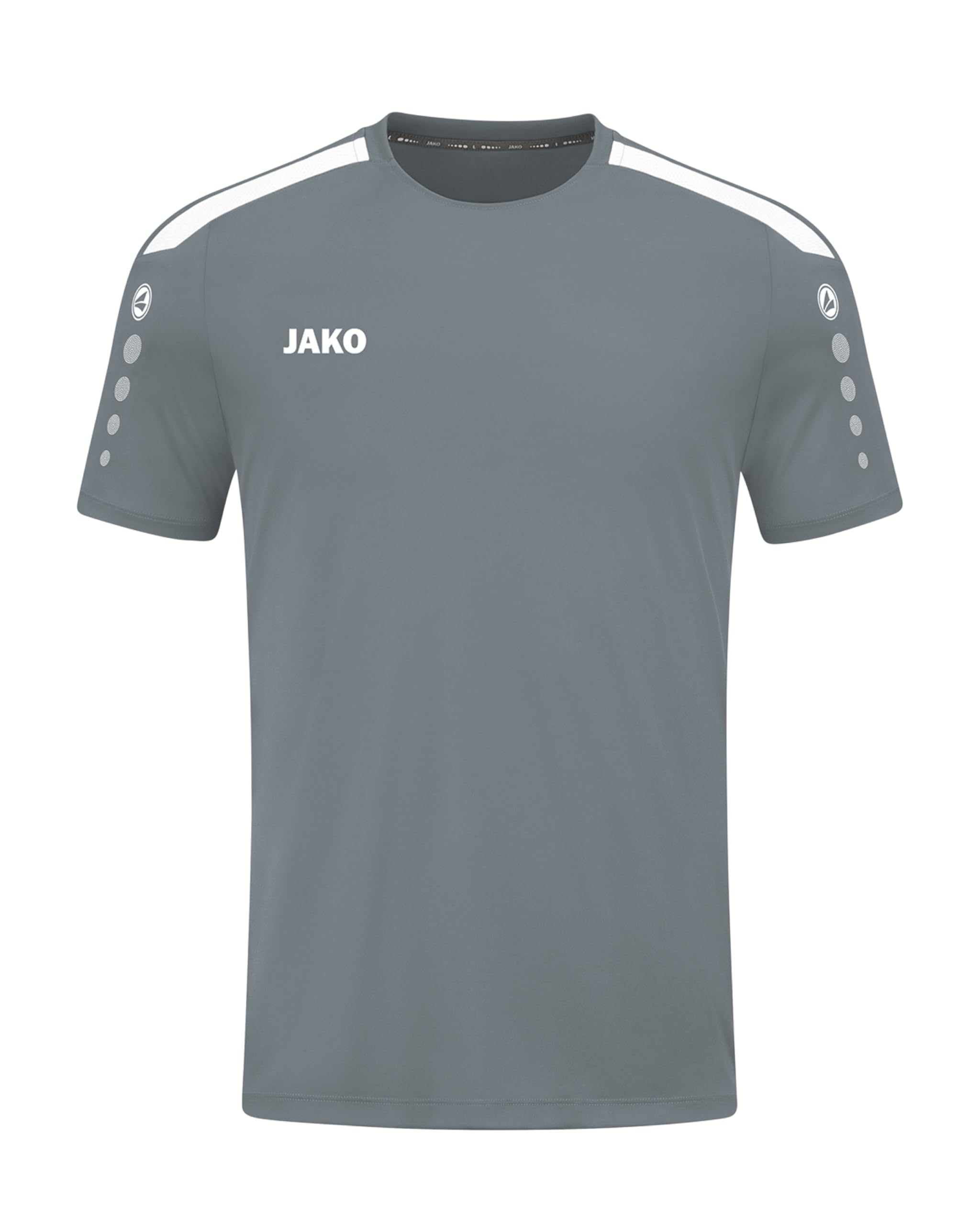 JAKO Herren Trikot Power (Kurzarm) – Steingrau, Größe 3XL